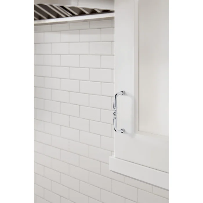 Polished Chrome 3-Inch Traditional Bar Pull with Mounting Hardware