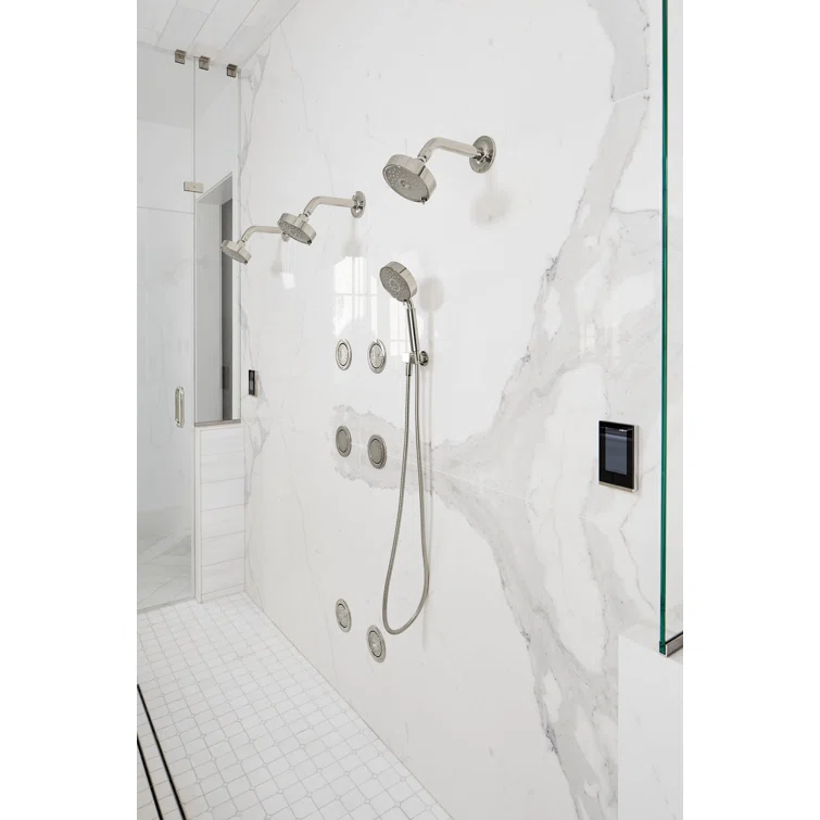 Purist Polished Nickel 5.5" Multifunction Wall-Mount Showerhead