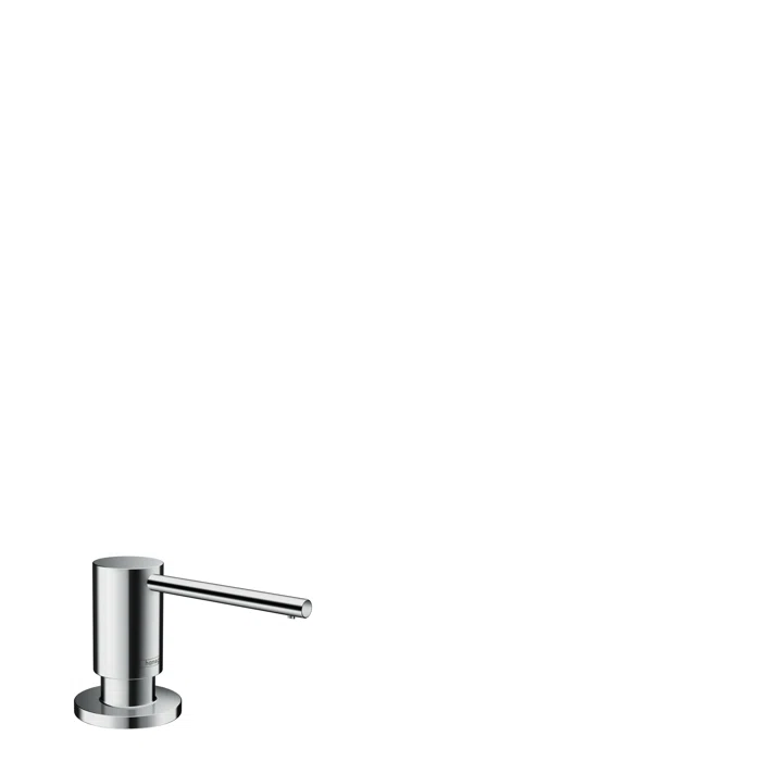 German Engineered Steel Optik Modern Soap Dispenser