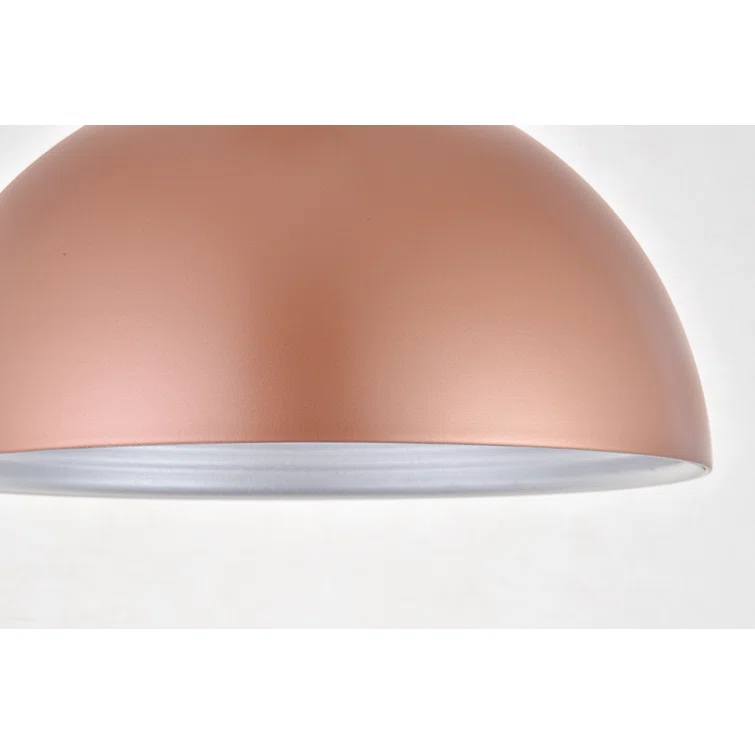 Circa Honey Gold Aluminum Contemporary Pendant Light