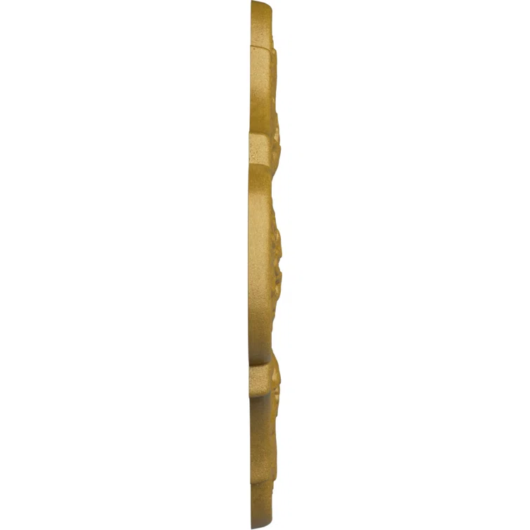 Pharaoh's Gold Hand-Painted Polyurethane Ceiling Medallion