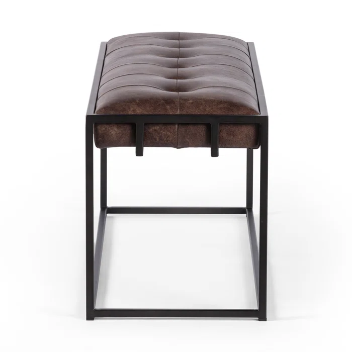 Jazelle Genuine Leather Bench