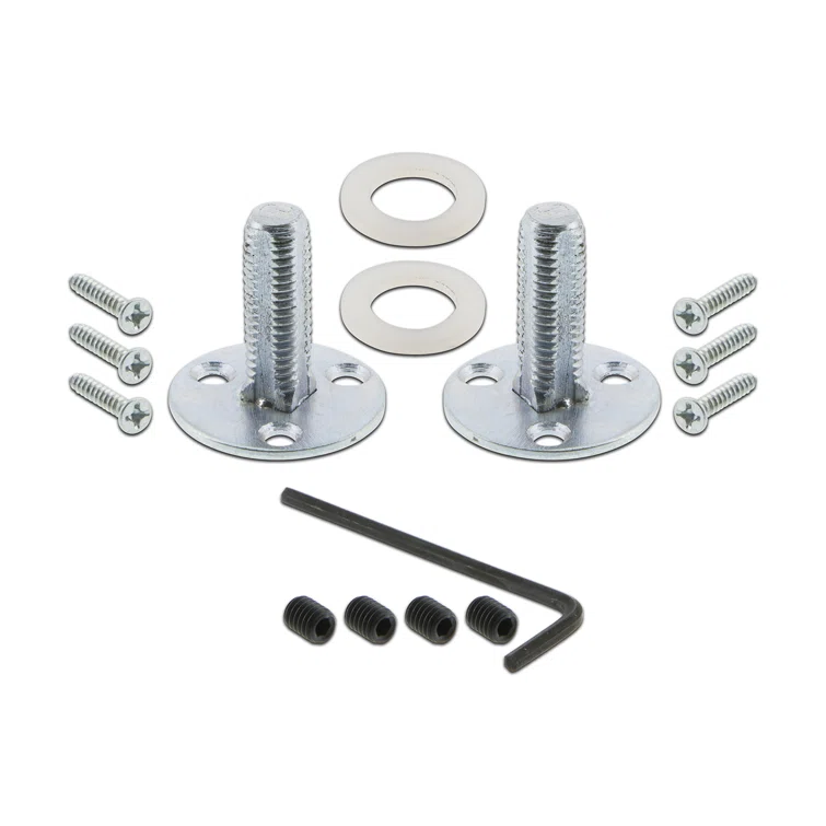 Oil-Rubbed Bronze Rope Rosette Deco Door Knob Set