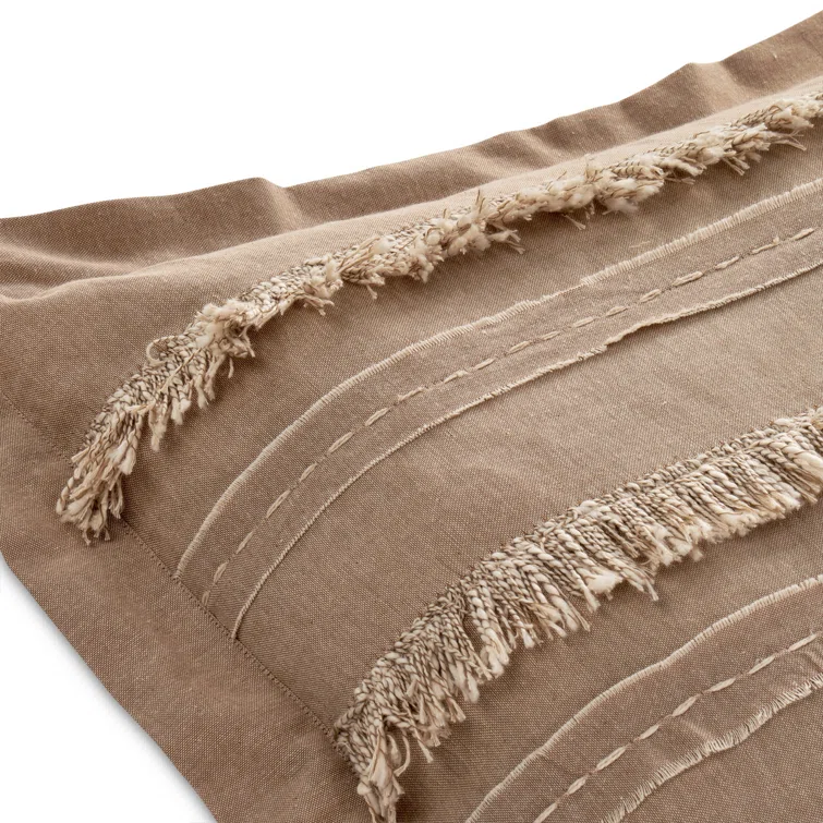 Country Lane 8-Piece King Duvet Set in Toast Beige